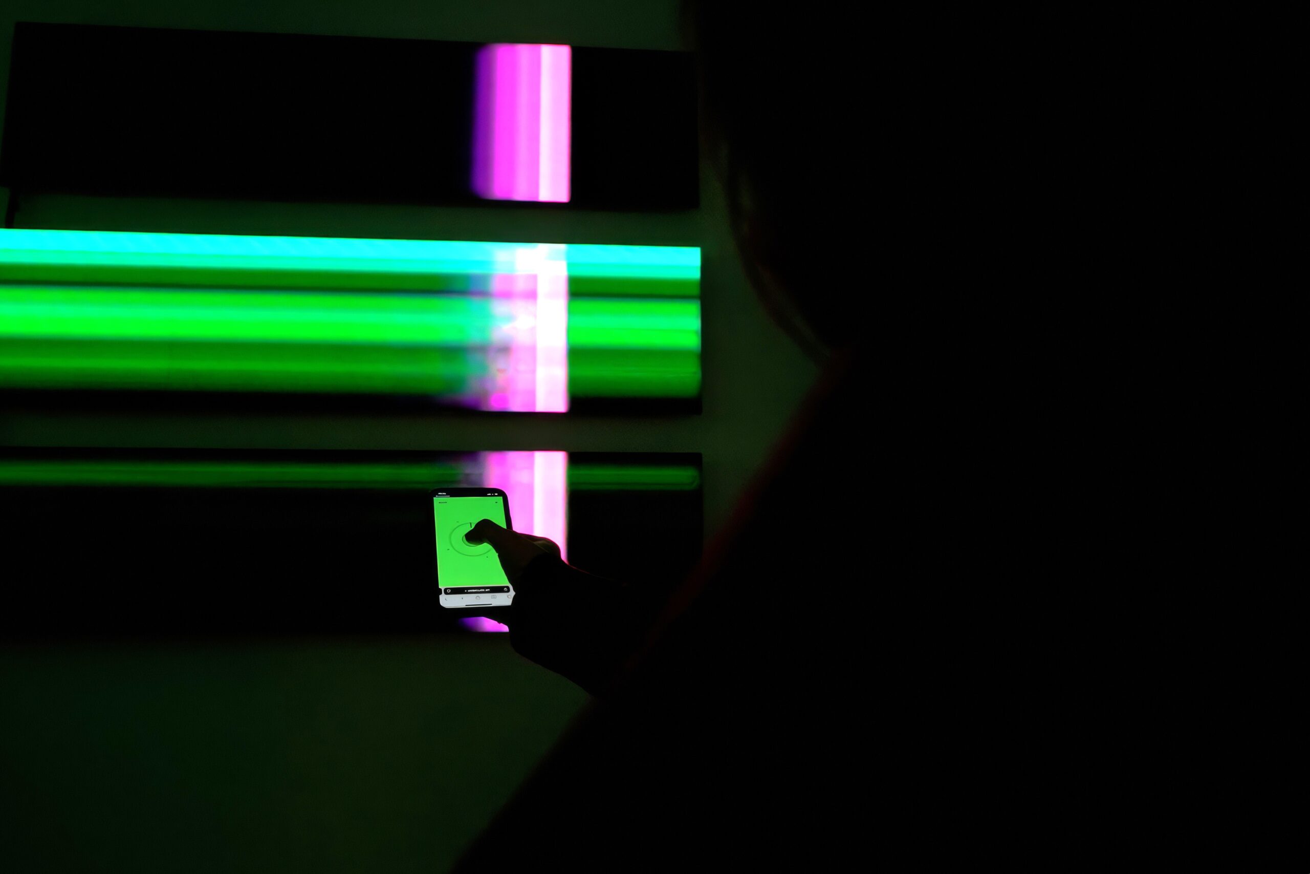 Installation Laser Volume par Onda