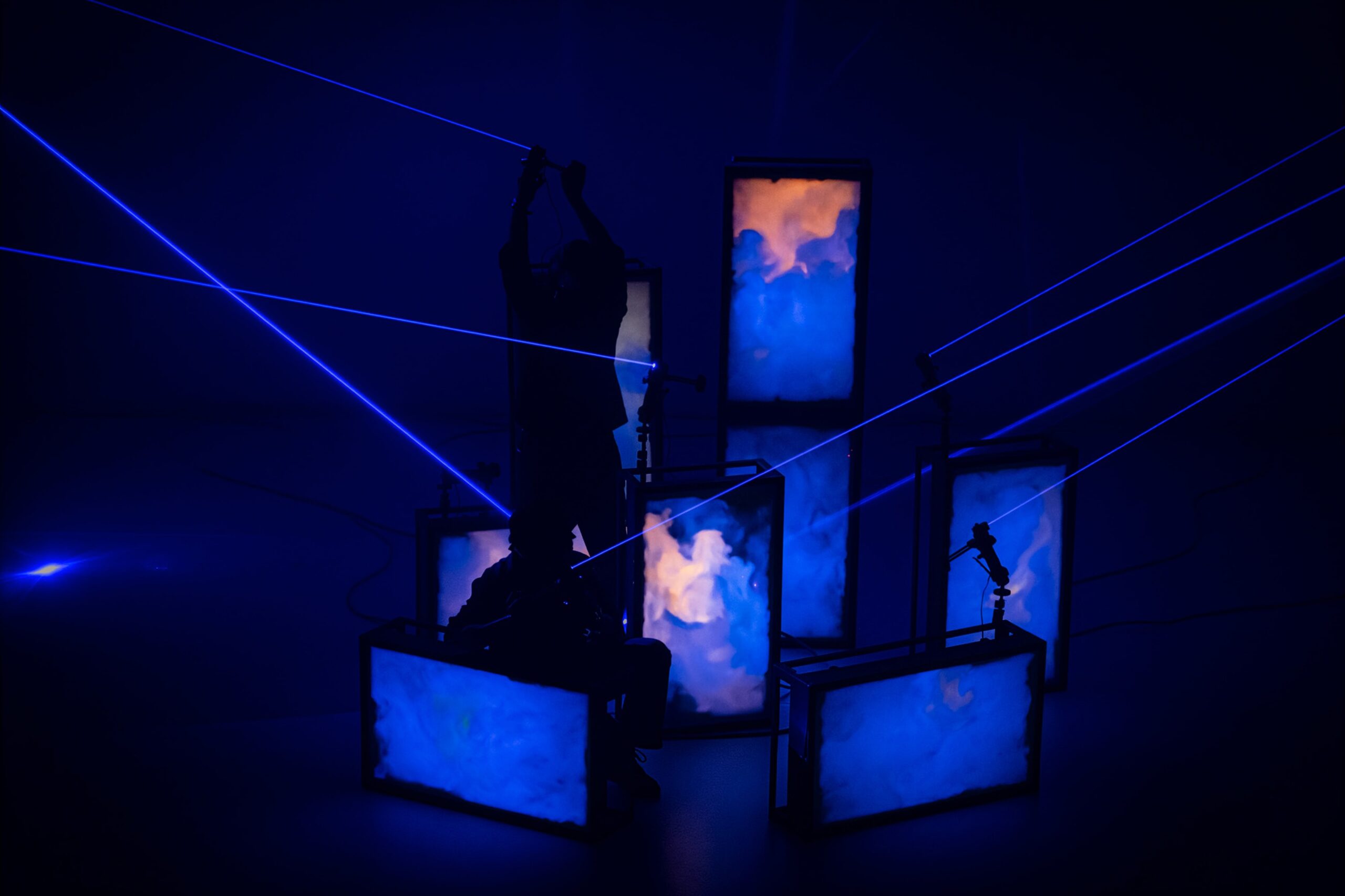 Installation Laser Volume par Onda