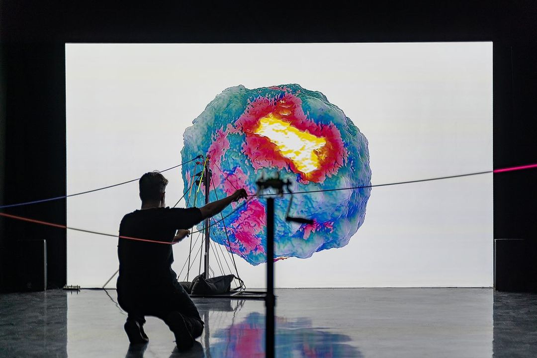 Installation Laser Volume par Onda