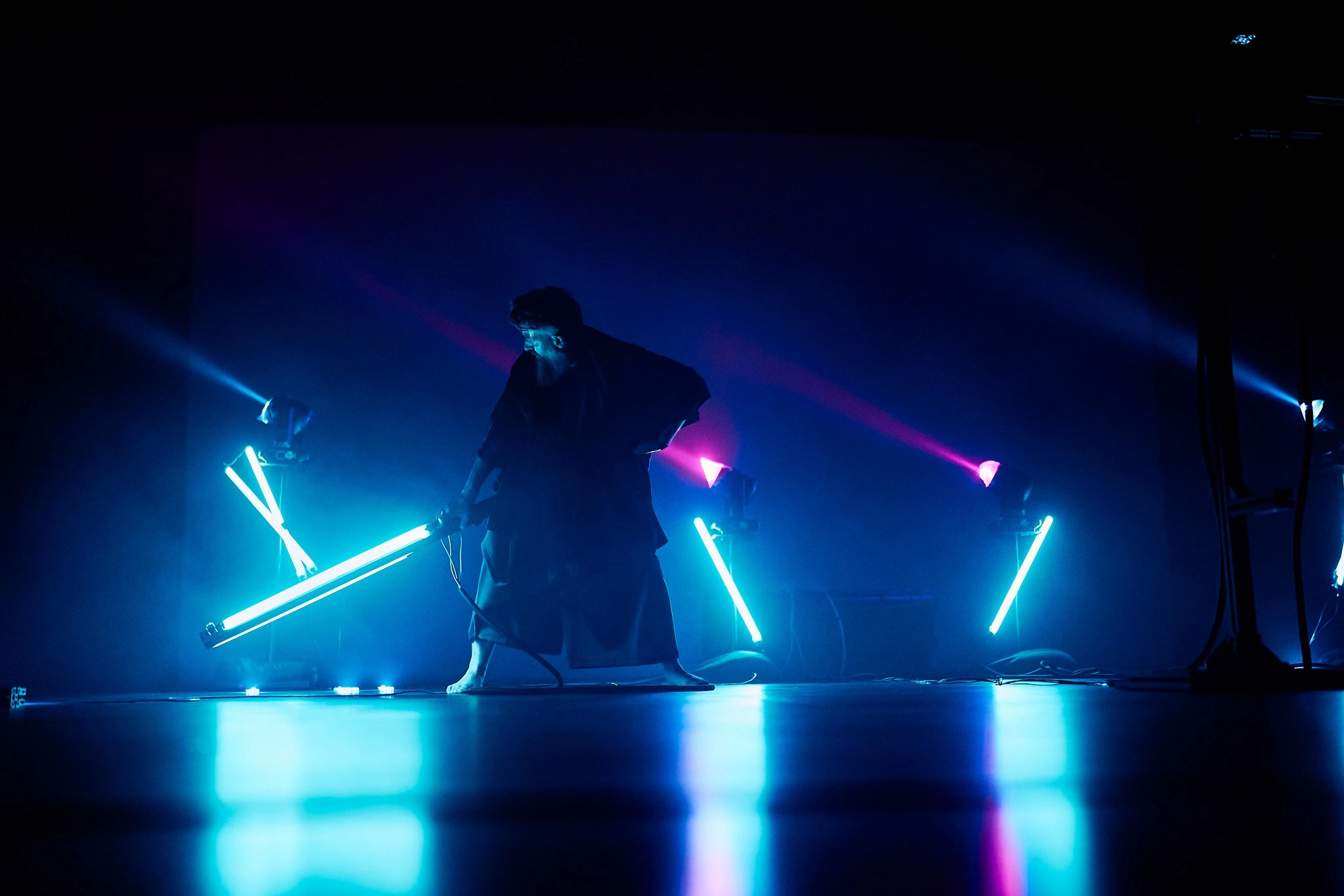 Installation Laser Volume par Onda