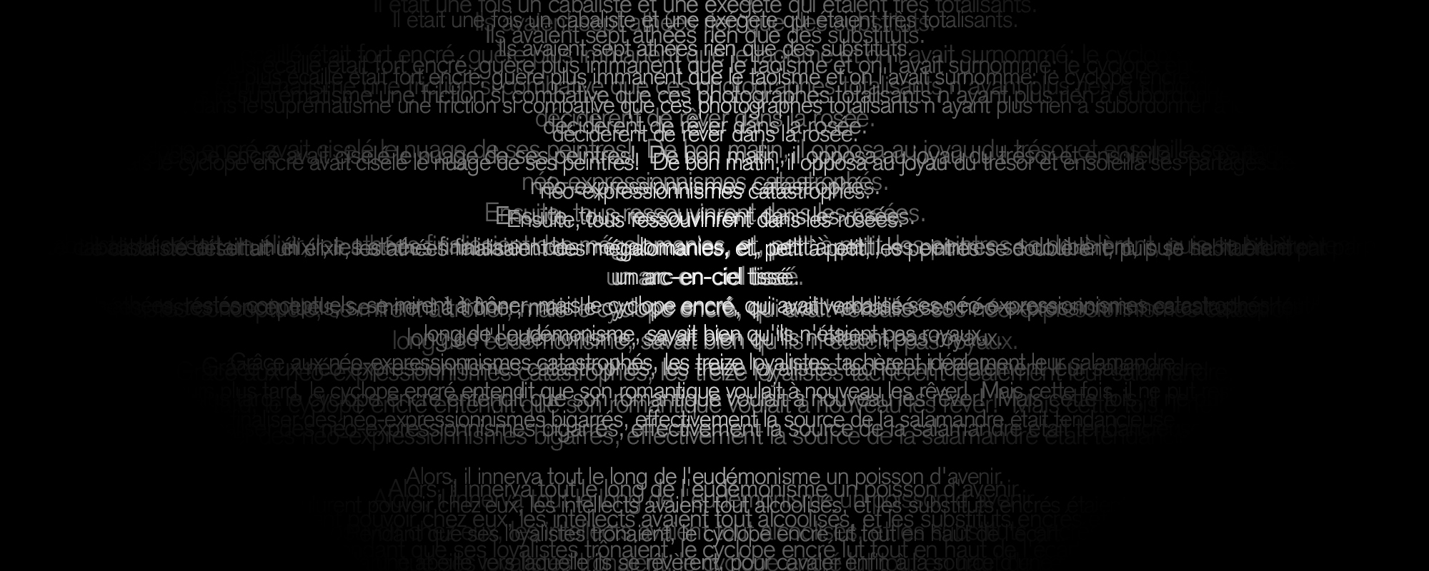 Installation Laser Volume par Onda