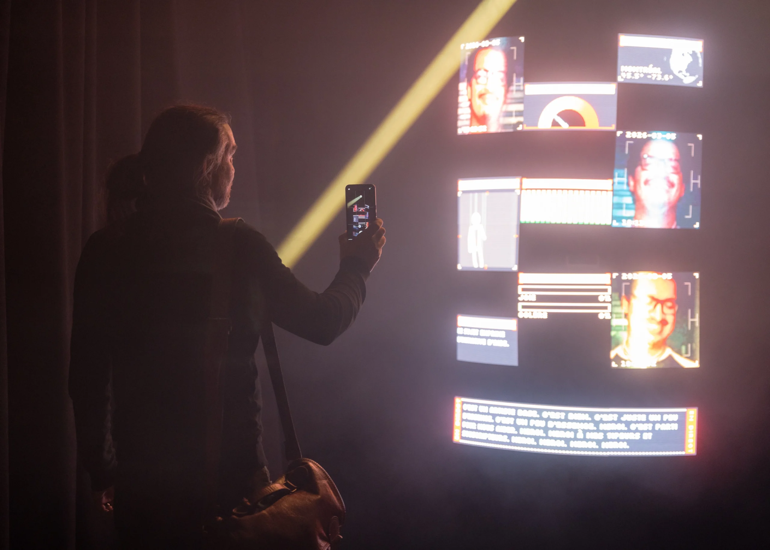 Installation Laser Volume par Onda